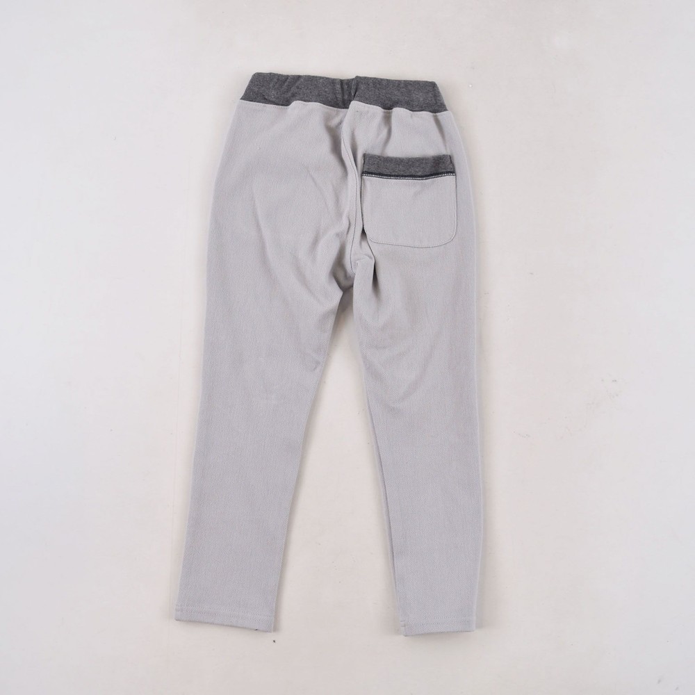 ストレッチ ツイル ニット テーパード パンツ (80cm~140cm) ブラック系 130cm