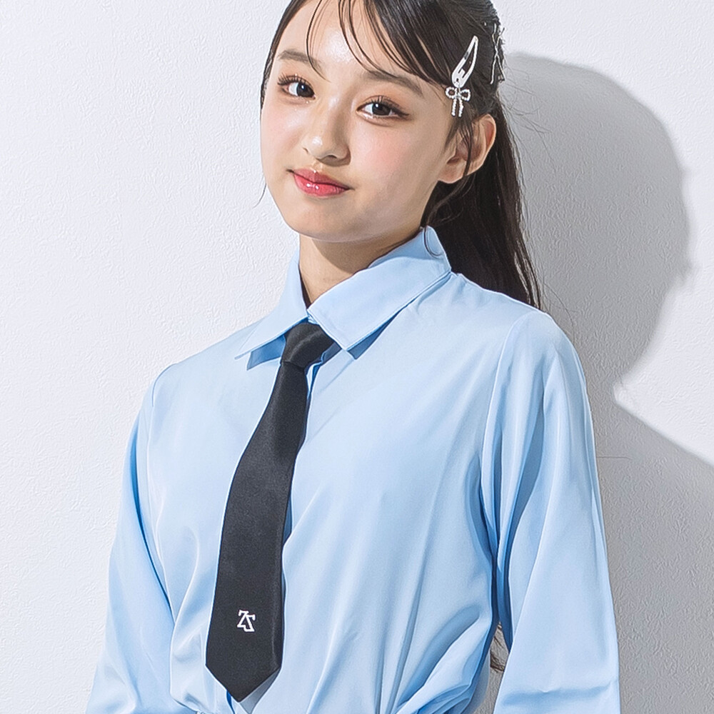 ロゴ入りネクタイ ブラック ワンサイズ