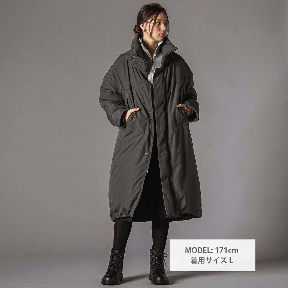 中綿タフタモンスターコート大人親子お揃い(145~175cm) グレー M(145-160cm)