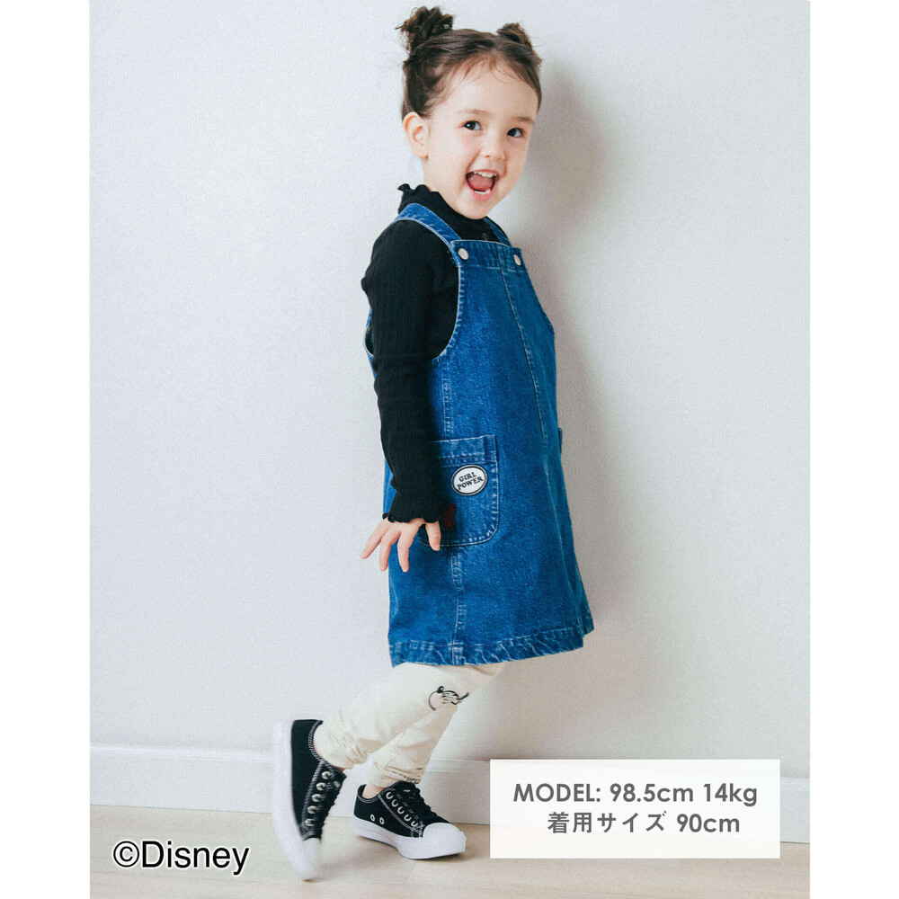 子供服べべの公式通販サイト Bebe Mall Disney ミッキーマウス ミニーマウス レギンス 80 1cm 80cm オフホワイト ボトム ベベ モール オフィシャルオンラインストア