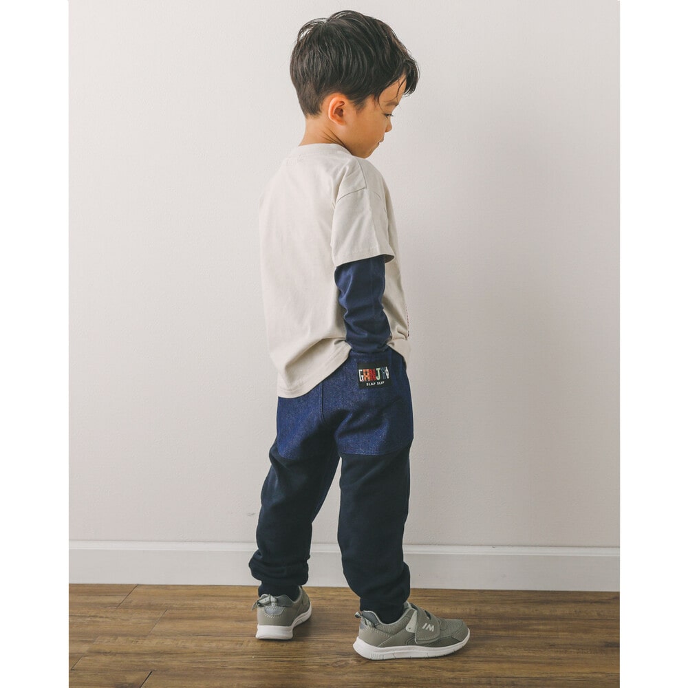 【 IFME × SLAP SLIP コラボアイテム 】 メッシュ ワンベルト スニーカー (15~19cm) ピンク 19cm