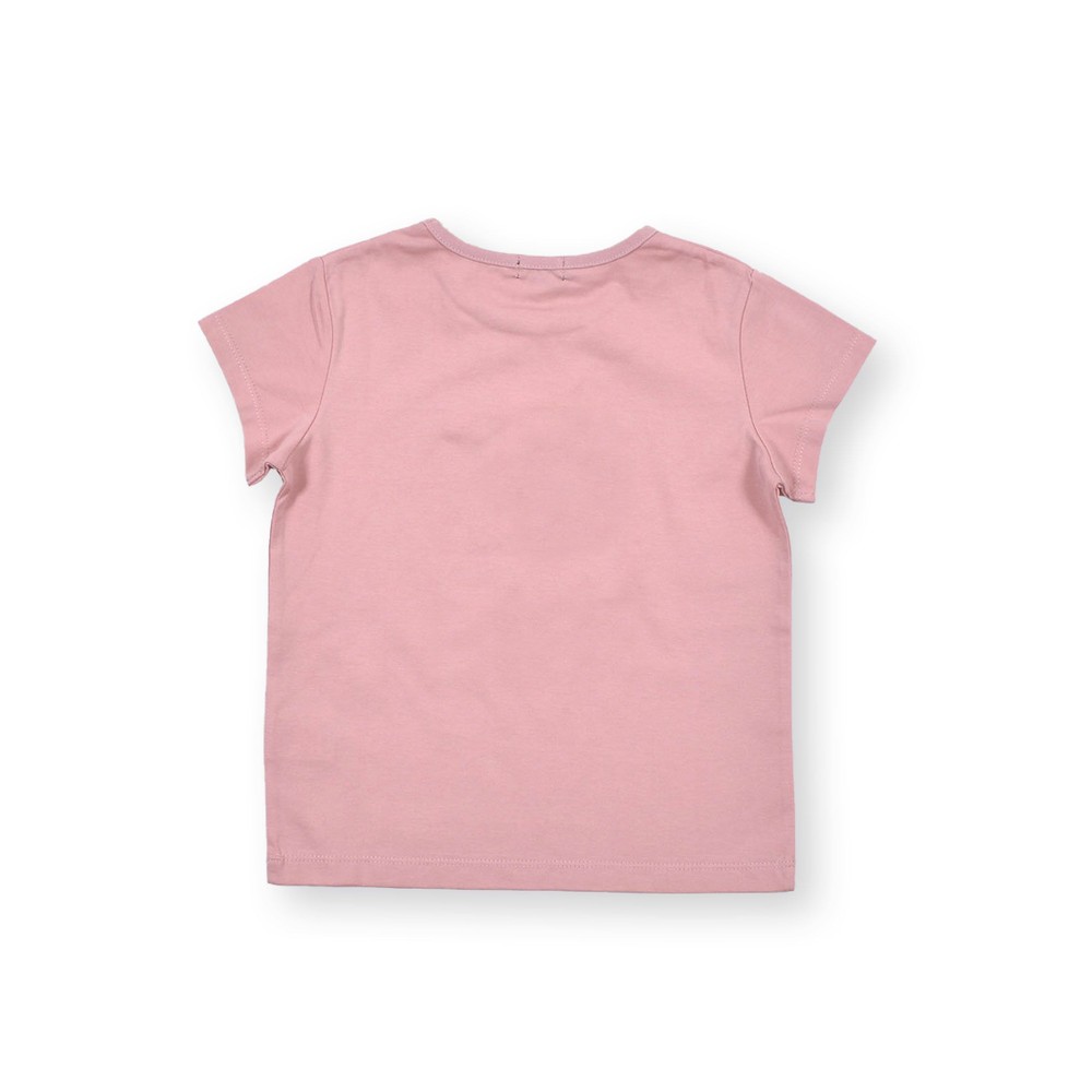 シェル プリント ハート グリッター 半袖 Tシャツ (90~140cm) ピンク 130cm