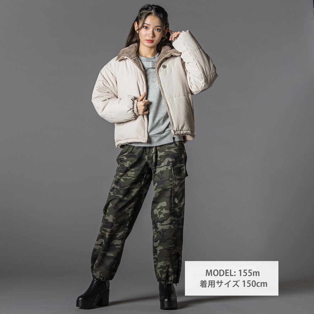 リバーシブルアウター(130~160cm) ブラック 130cm