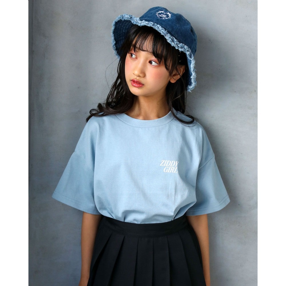 ロゴ ルーズ トレンドシルエット Tシャツ(130~160cm) ホワイト 130cm