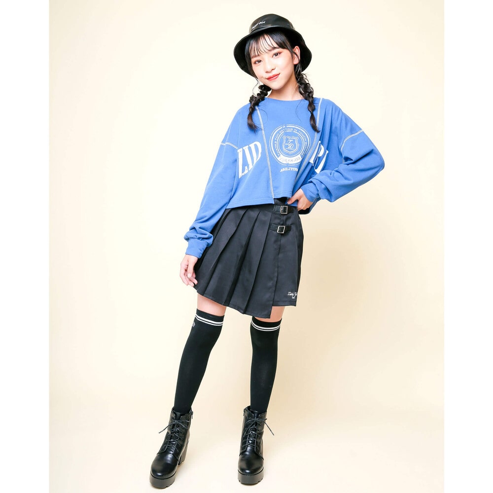 ニコ プチ掲載 レースアップ ハイカット ヒール ブーツ 21 24cm 21cm ブラック シューズ 子供服べべの公式通販サイト Bebe Mall