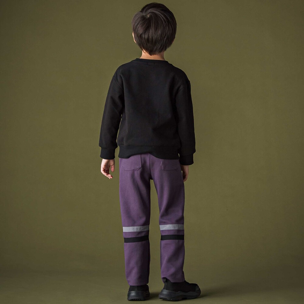 BPワッペンラインパンツ(95~150cm) パープル 95cm