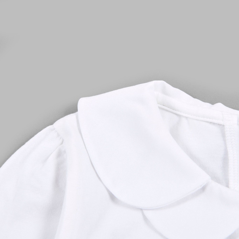 ドレープ シフォン ブラウス (110cm~130cm) ホワイト 110cm