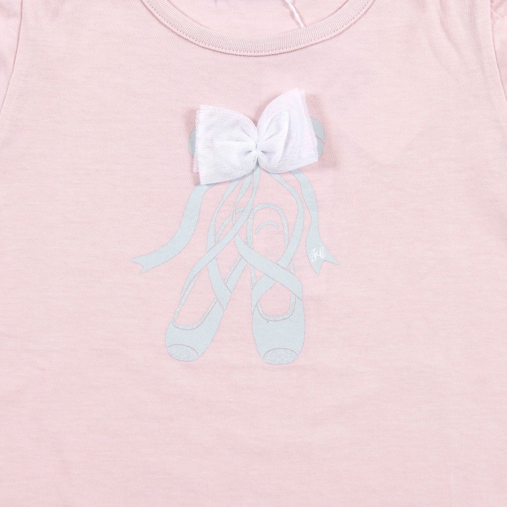 トゥシューズ プリント 半袖 Tシャツ (140cm) ブルー 140cm