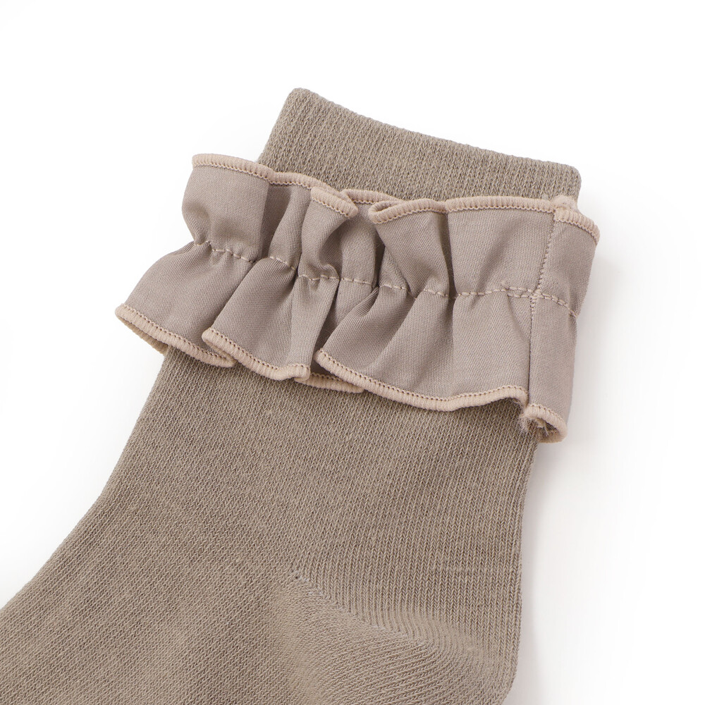 フリルソックス(13~21cm) ホワイト 13-15cm