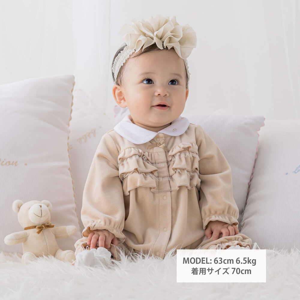 babyGAP 長袖ロンパース＆ハートTシャツセット　70サイズ - 4