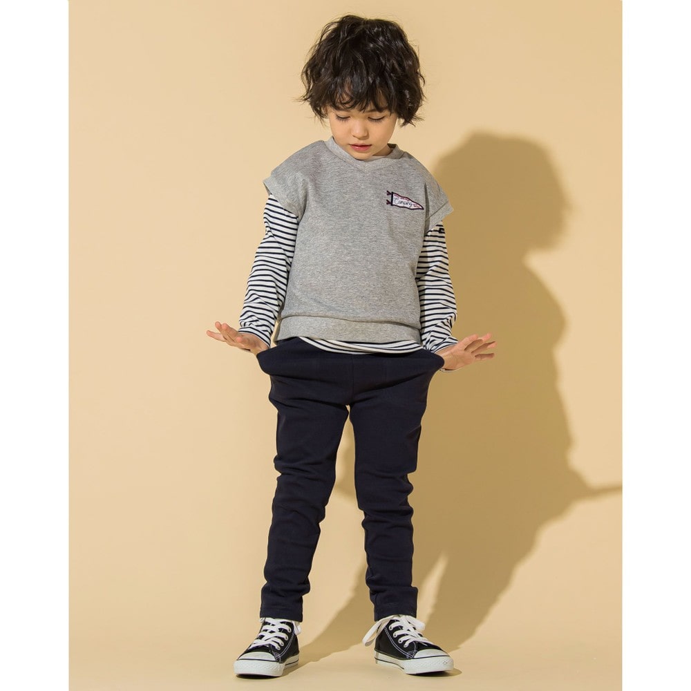 スーパー ストレッチ ツイル ニット パンツ (80~130cm)(80cm ネイビー): ボトム【女の子・男の子の子ども服と言えば】スーパー  ストレッチ ツイル ニット パンツ (80~130cm)(80cm ネイビー):  ボトム【女の子・男の子の子ども服と言えば】-子供服べべの公式通販サイト ...