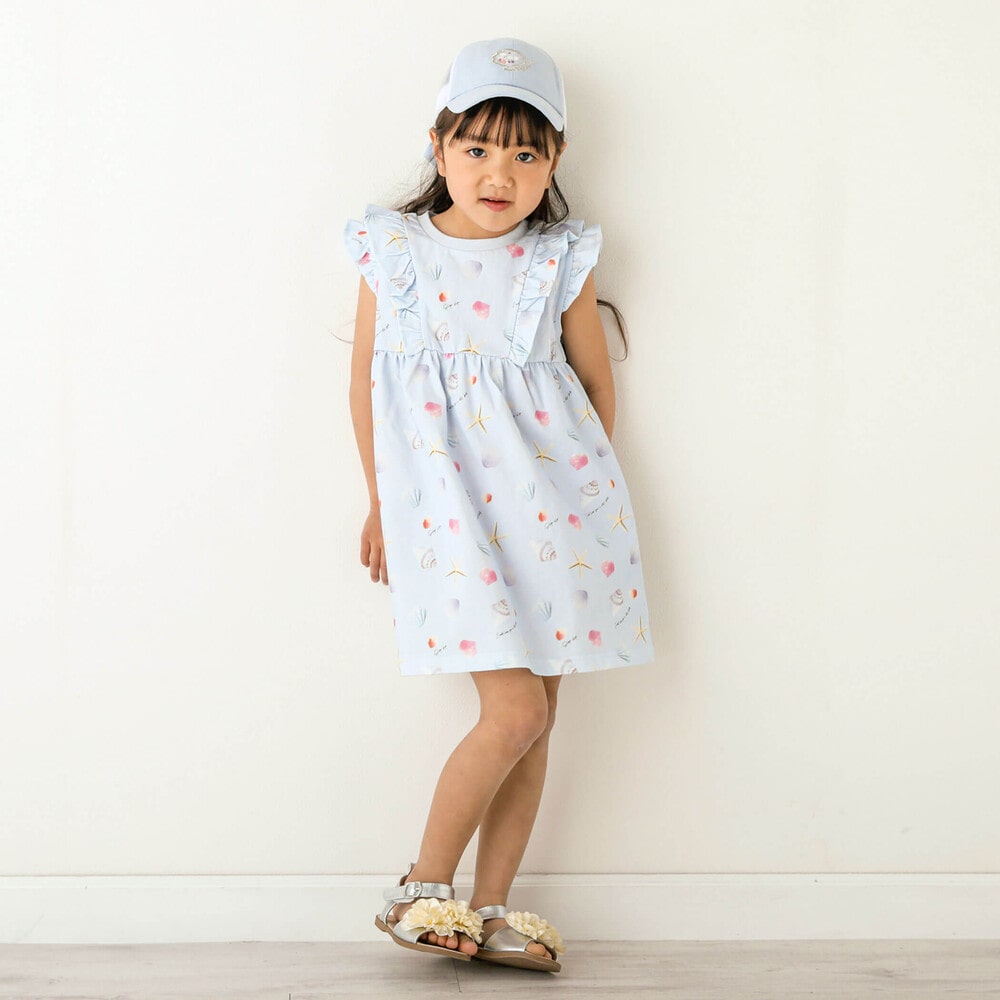 ワンピース　HM 80cm みずたま　フルーツ　夏