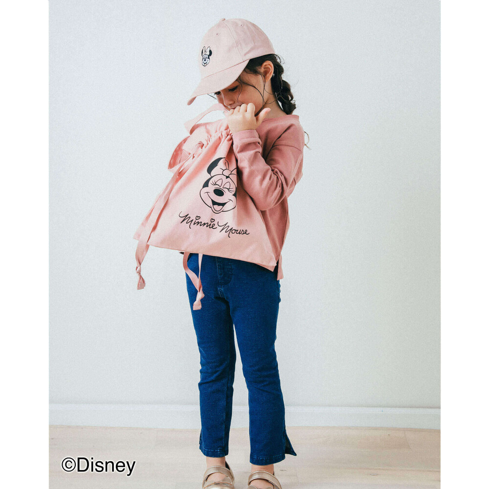 Disney ミッキーマウス ミニーマウス ドナルドダック スマイル バッグ ﾜﾝｻｲｽﾞ ピンク 子供服べべの公式通販サイト Bebe Mall