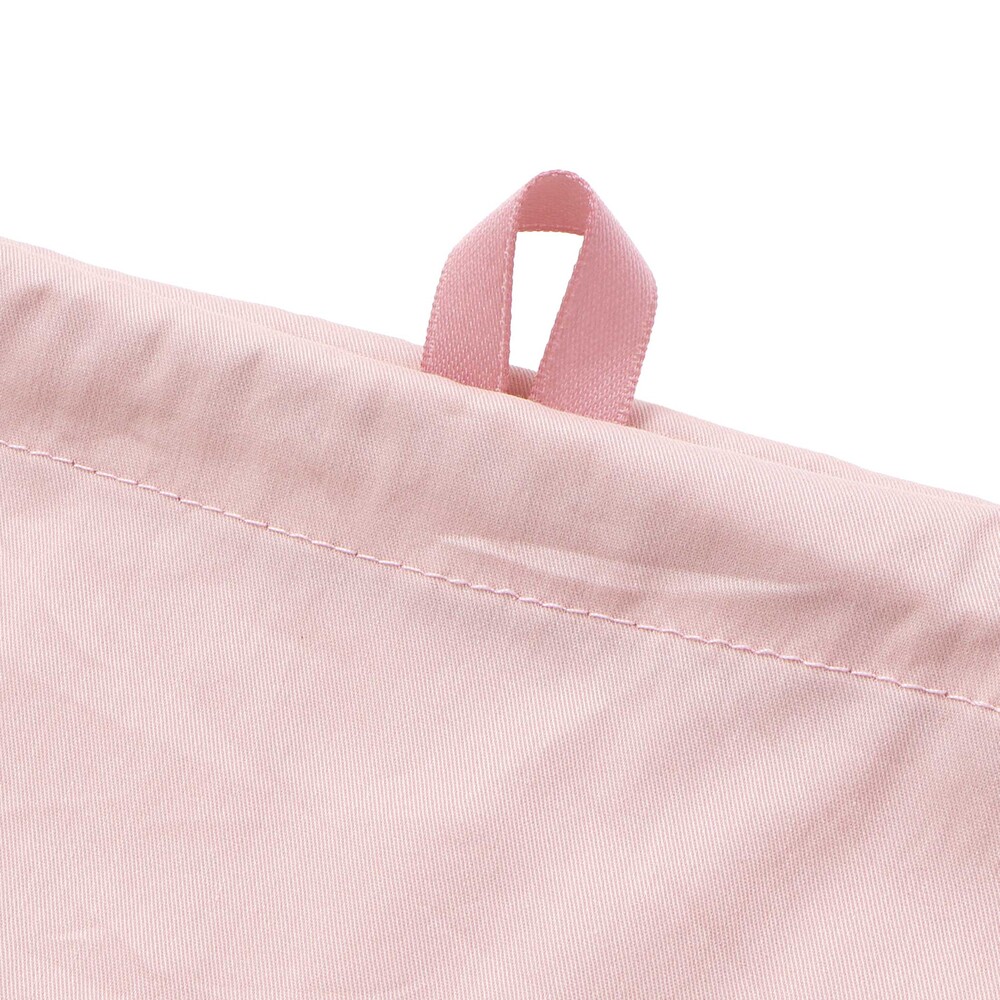【サンリオキャラクターズxSLAPSLIP】モチーフパッチ刺しゅう巾着 ピンク ワンサイズ