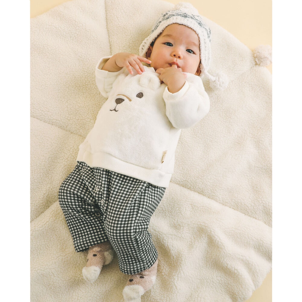 くま アニマル 耳 ボア チェック 裏シャギー セパレート風 ロンパース ベビー 70 80cm 70cm オフホワイト 新生児 ベビー 女の子 男の子の子ども服と言えば 子供服べべの公式通販サイト Bebe Mall くま アニマル 耳 ボア チェック 裏シャギー セパレート風 ロンパース ベビー 70 80cm 70cm オフホワイト 新生児 ベビー 女の子 男の子の子ども服と言えば 子供服べべの公式通販サイト Bebe Mall