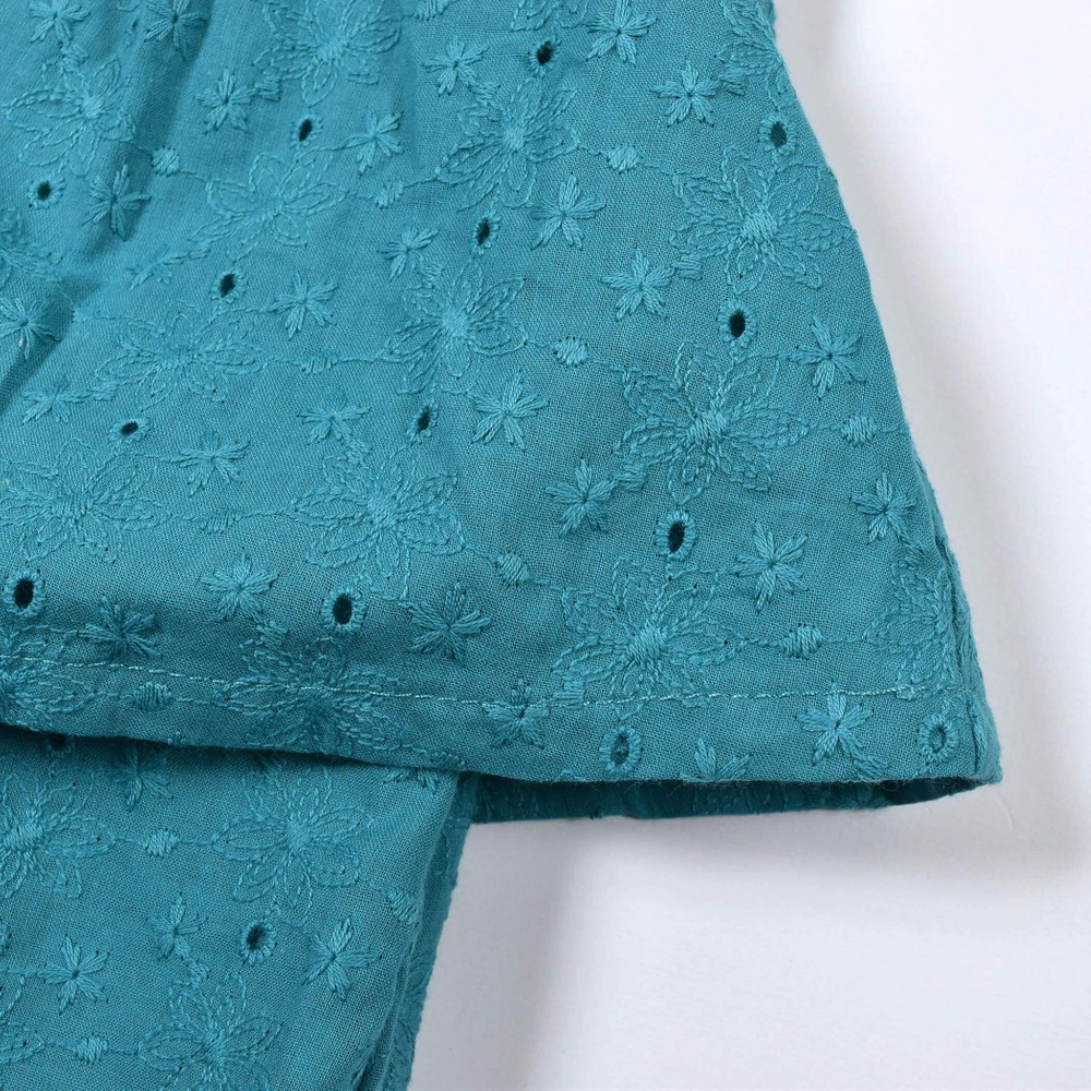 【 お揃い 】 コットン ローンレース ティアード キュロット パンツ(90~150cm) イエロー 120cm