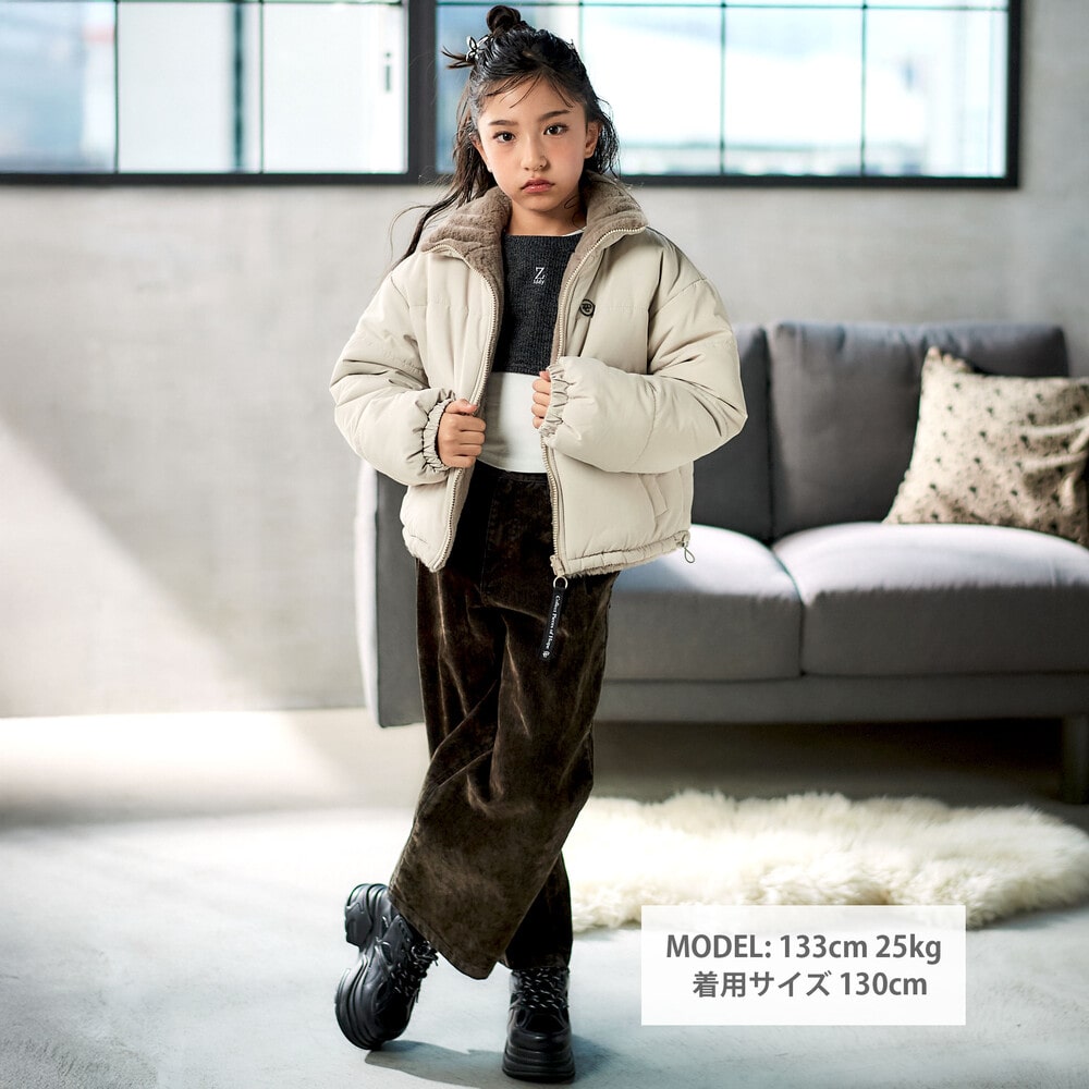 リバーシブルアウター(130~160cm) ブラック 130cm