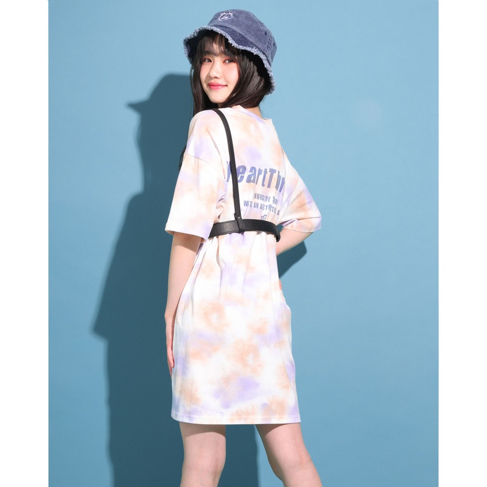 【ニコ☆プチ掲載】クリア エコレザー ハーネスベルト ホワイト ワンサイズ