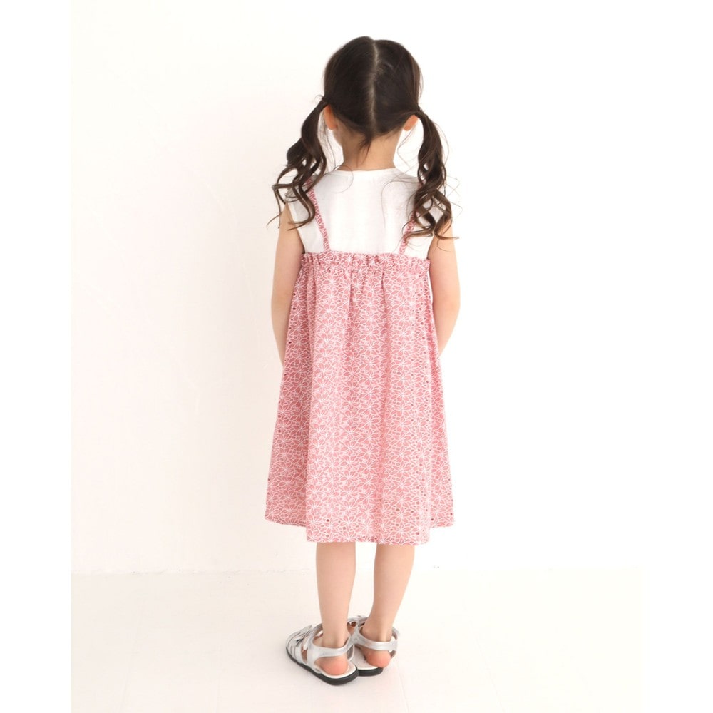 Bebe べべ Bebe Mall Official Online Storeシャンブレー フラワー 花 重ね着風 半袖 ワンピース 80 150cm 80cm レッド系 ワンピース ベベ モール オフィシャルオンラインストア Bebe べべ Bebe Mall Official Online Storeシャンブレー フラワー 花 重ね着風 半袖 ワンピース 80 150cm 80cm レッド系 ワンピース ベベ モール オフィシャルオンラインストア