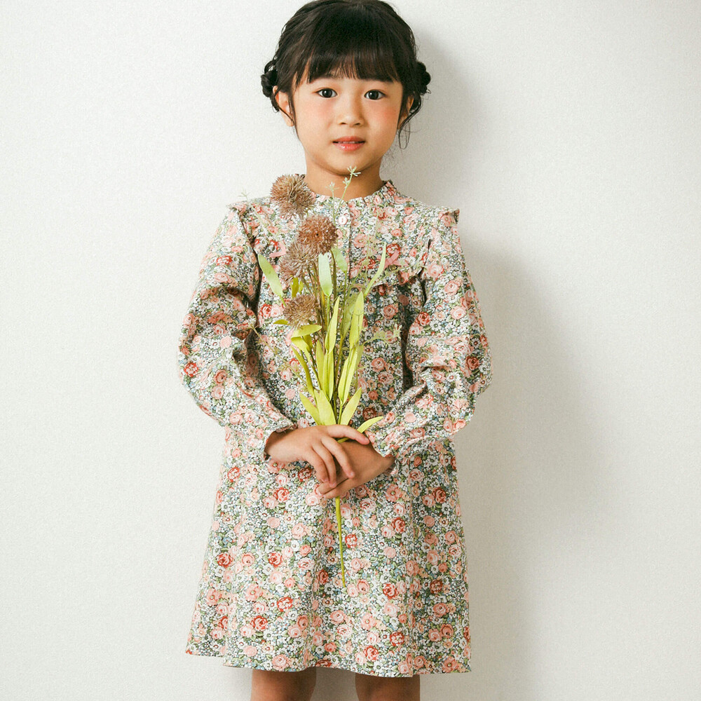 服No.15 ワンピース ピンクの花柄