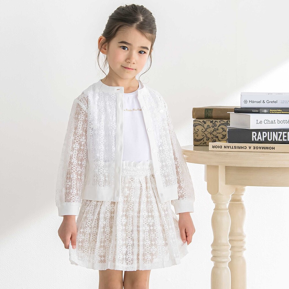 レースインナースカパン(100~150cm) ネイビー 100cm