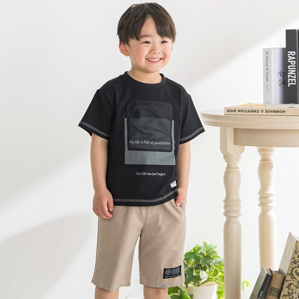 オーガンジーポイントTシャツ(95~160cm) ホワイト 160cm