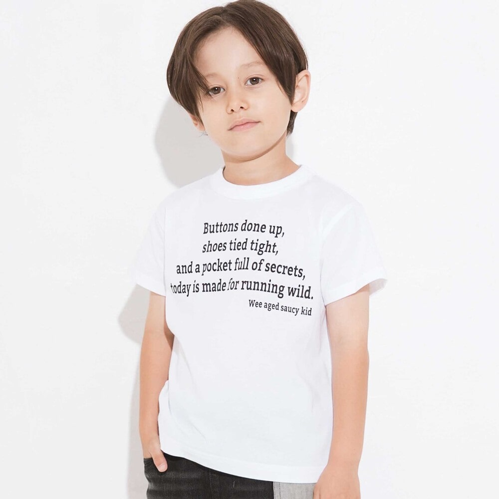 2WAYフードパーカー&ロゴ半袖Tシャツセット(110~160cm) ブラック 110cm