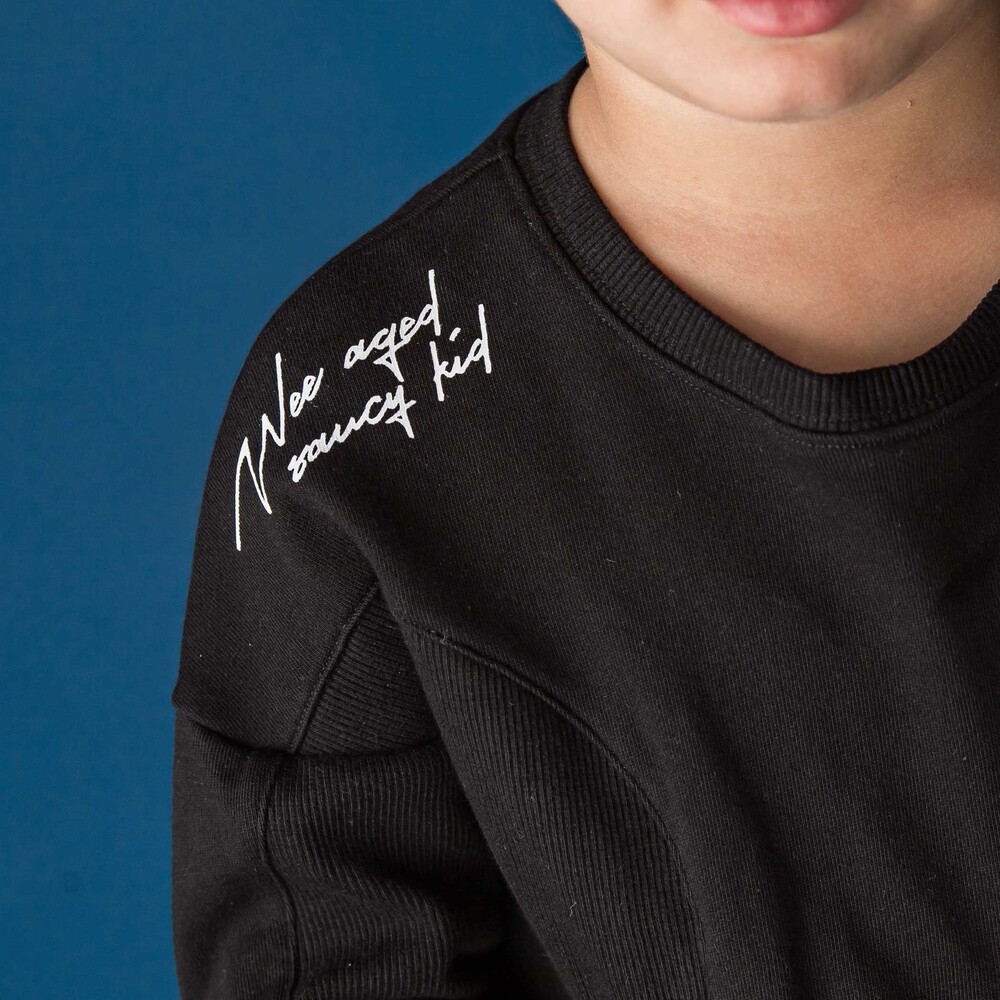 円形切り替えBIG裏毛トレーナー(100~160cm) グレー 110cm