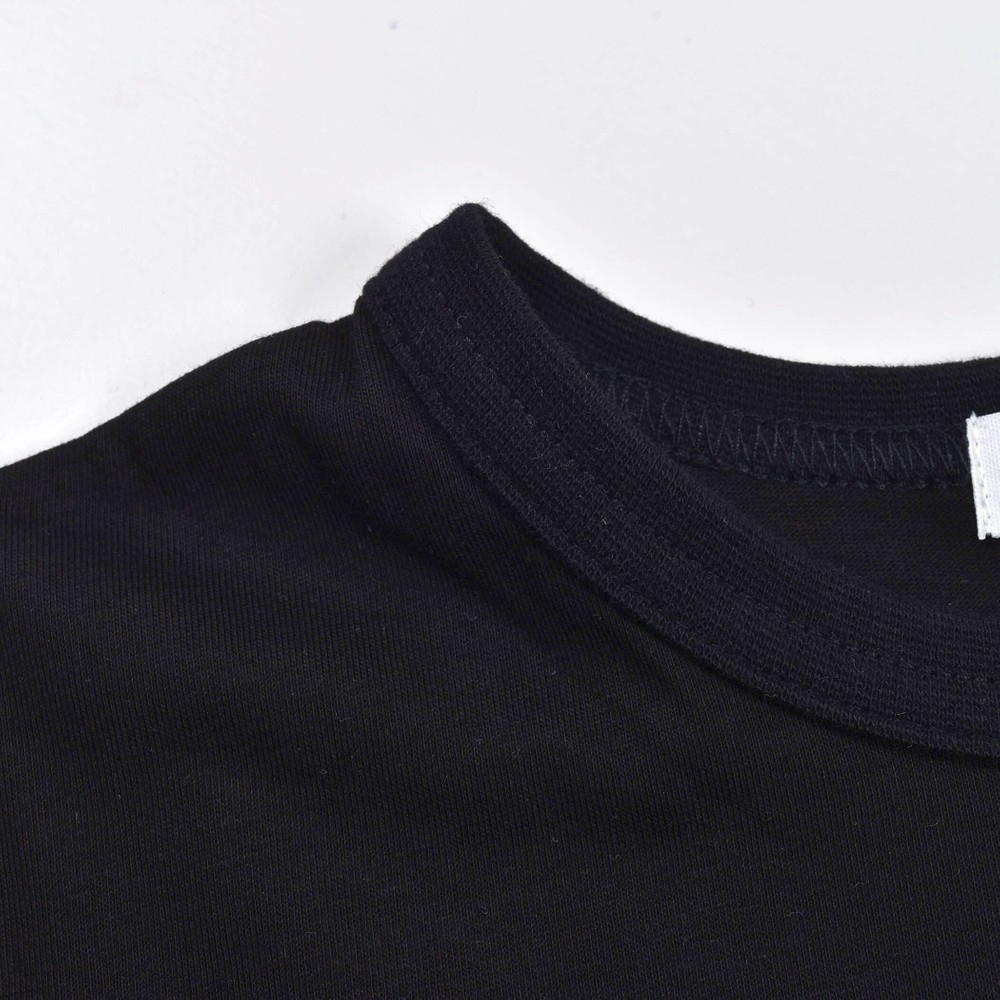 ロゴ 切り替え バイカラー 天竺 半袖 Tシャツ (100~160cm) ベージュ 100cm