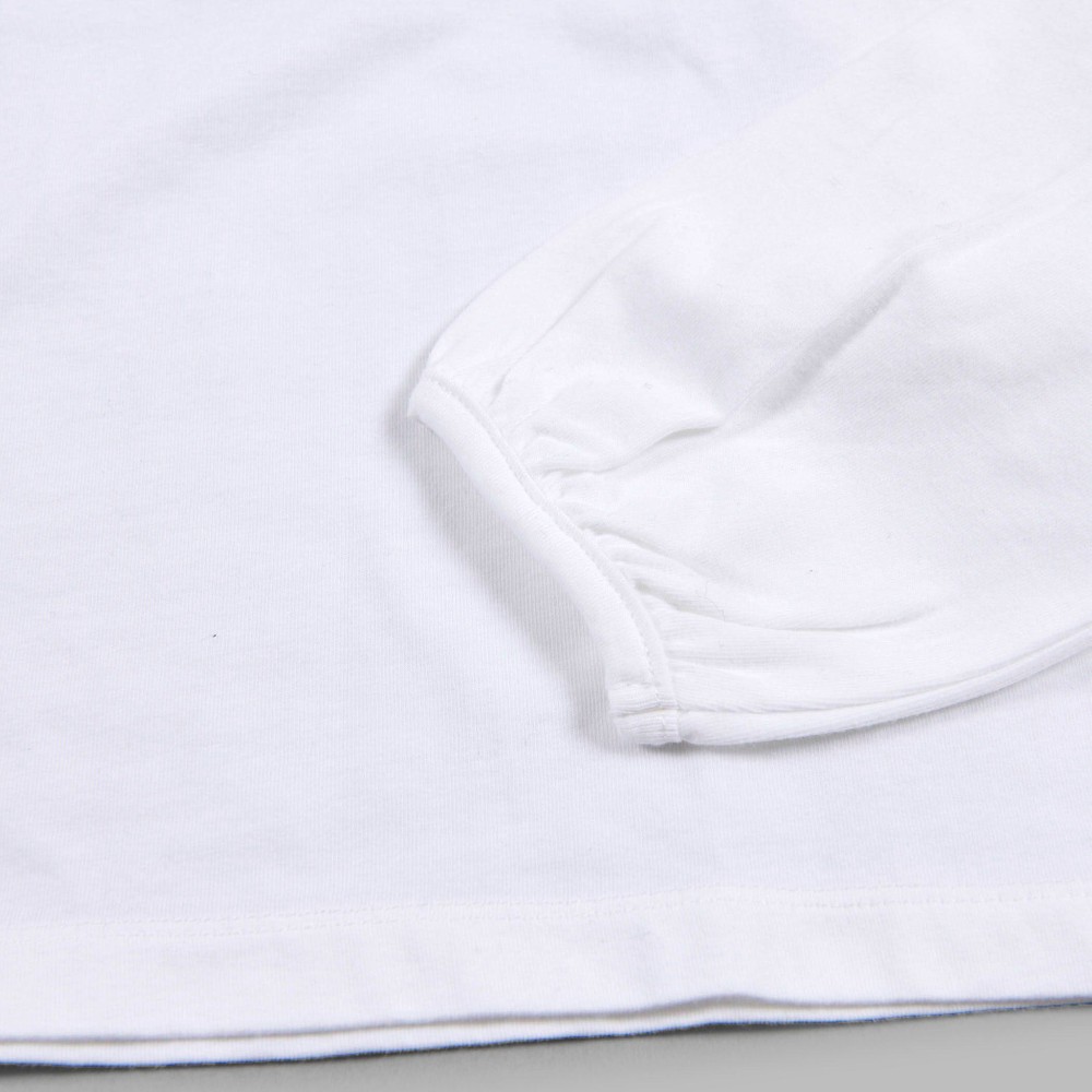 ドレープ シフォン ブラウス (110cm~130cm) ホワイト 110cm