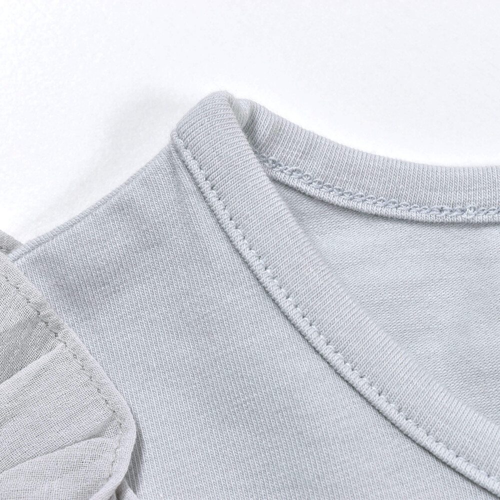 シフォン 袖 フリル Tシャツ (90~140cm) ピンク 140cm