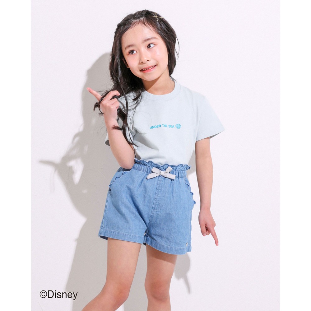 Bebe べべ Bebe Mall Official Online Store Disney 101匹わんちゃん ディズニーヴィランズ リトルマーメイド 美女と野獣 モンスターズインク フォトプリント 半袖 Tシャツ 80 130cm 80cm イエロー トップス ベベ モール オフィシャルオンラインストア