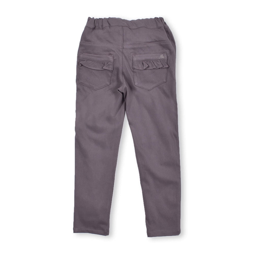 ストレッチ ツイル リボン パンツ (80~150cm) ブラウン 80cm