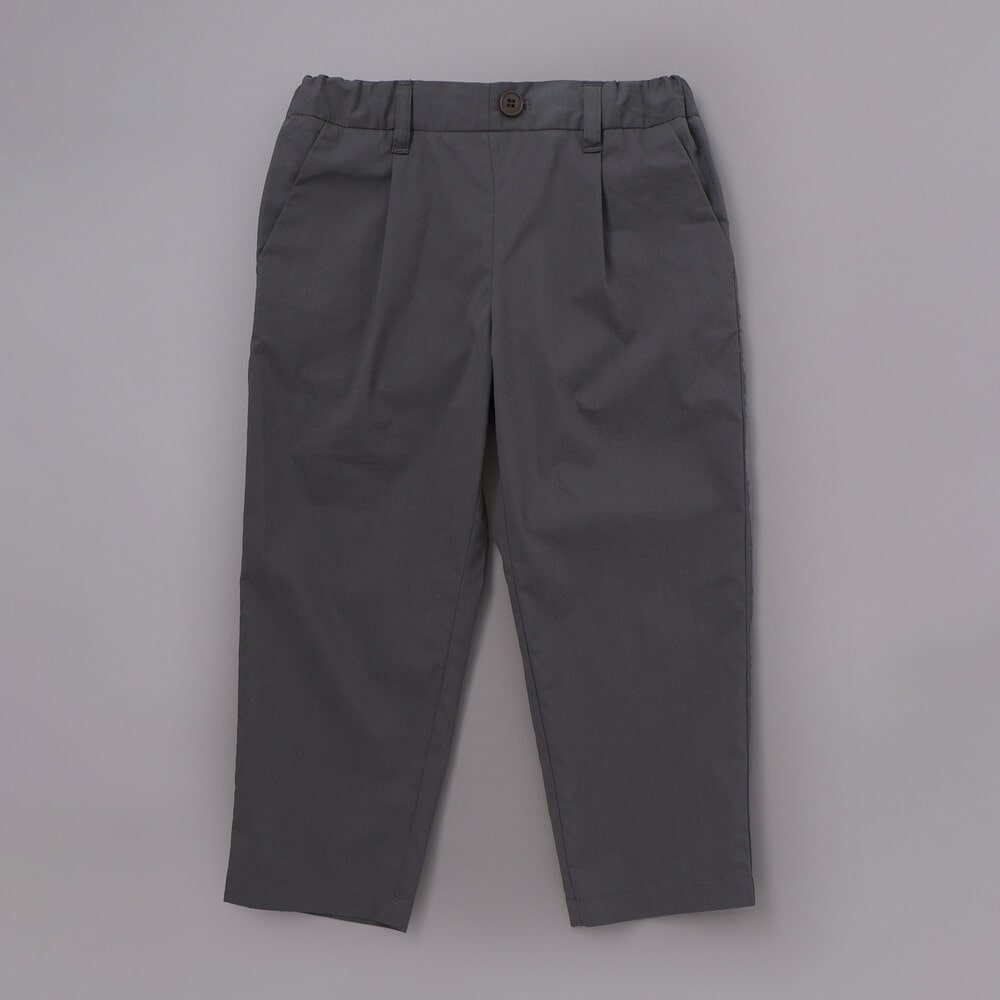 タイプライタータックロングパンツ(110~130cm) グレー 110cm