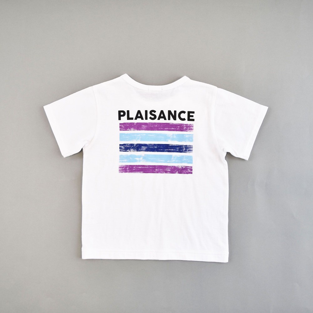 スラブ天竺 ロゴ Tシャツ イエロー 110cm
