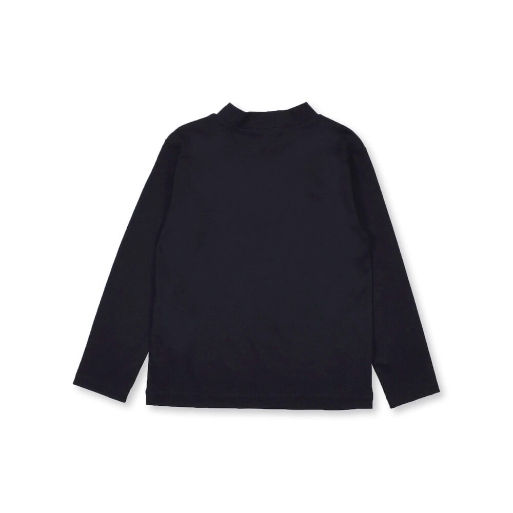 コットン スムース チビ ハイネック Tシャツ (100~150cm) ベージュ 100cm