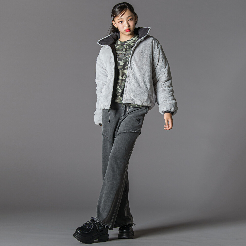 リバーシブルアウター(130~160cm) ブラック 130cm