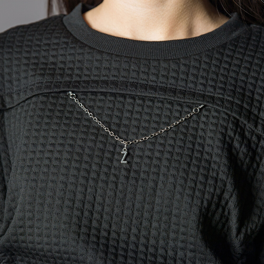 膨れジャガードトドロストトップス(130~160cm) ブラック 130cm