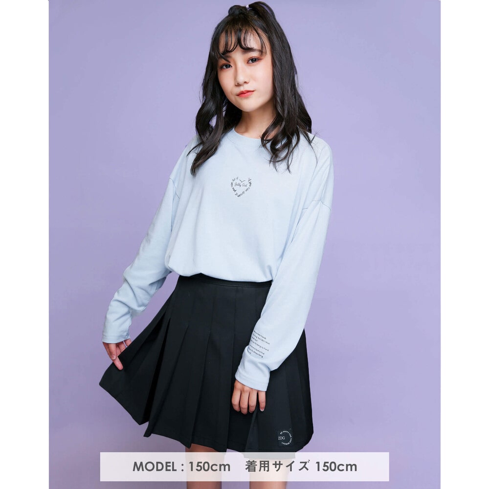 インナー パンツ付き プリーツ スカート 無地 130 160cm 130cm ブラック ボトム 子供服べべの公式通販サイト Bebe Mall