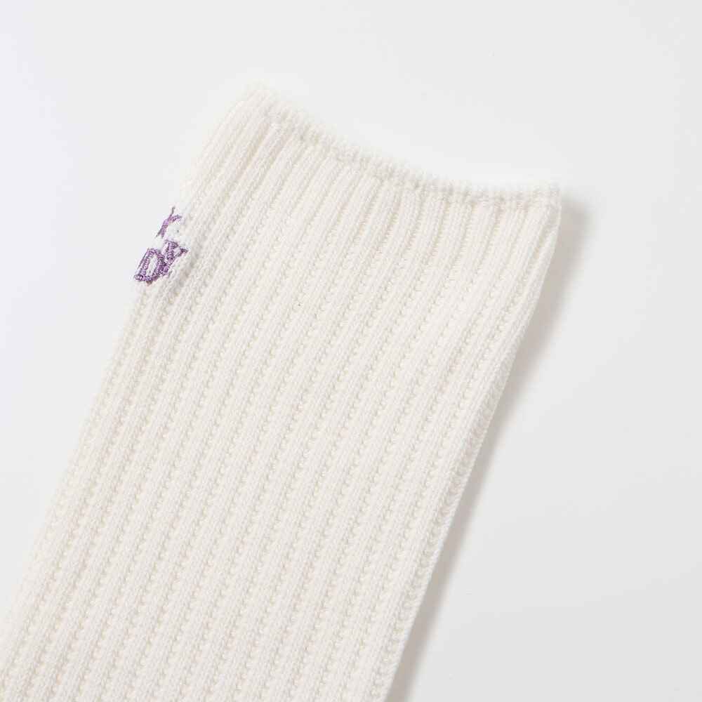 ルーズソックス(19~24cm) パープル 19-21cm