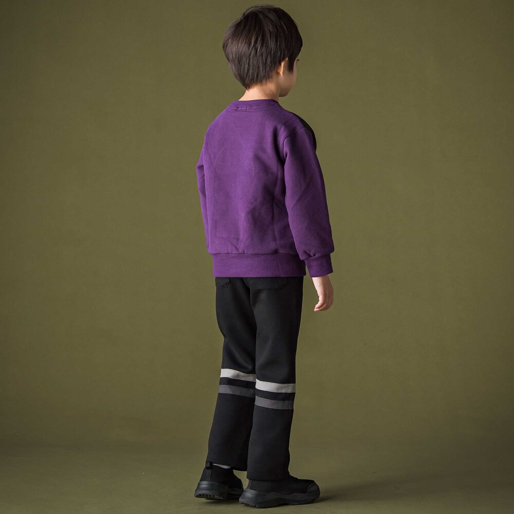 BPワッペンラインパンツ(95~150cm) パープル 95cm