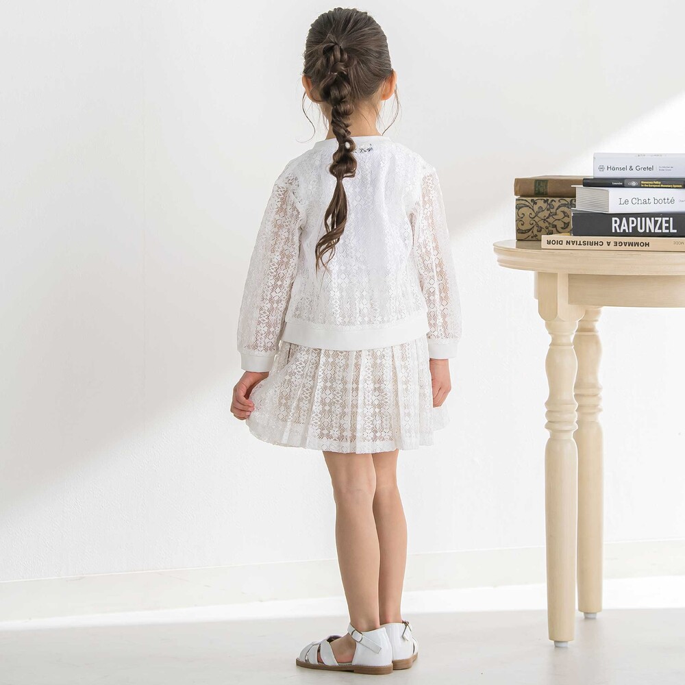 レースインナースカパン(100~150cm) ネイビー 100cm