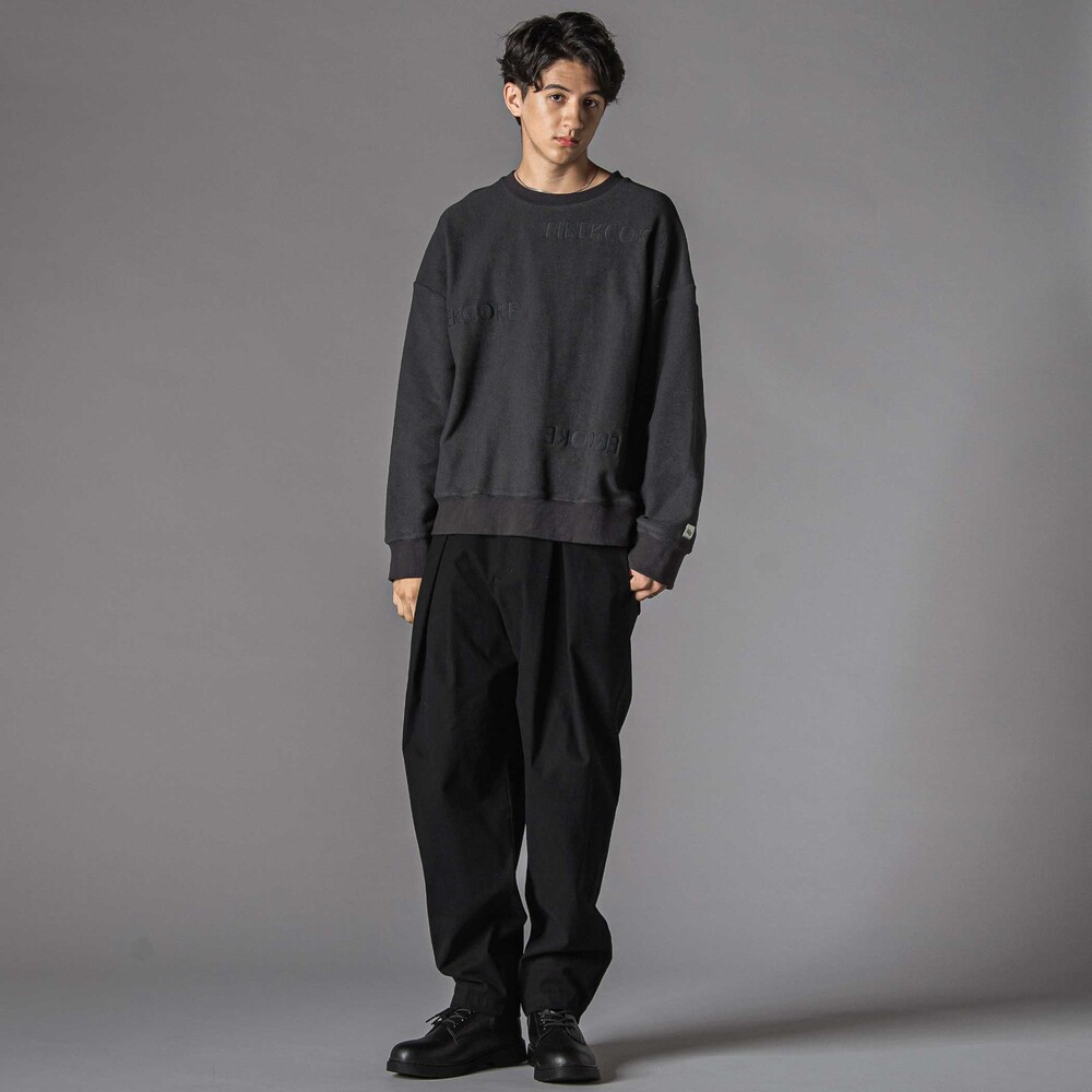 葛城ストレッチタック入りパンツ大人親子お揃い(145~175cm) ブラウン M(145-160cm)