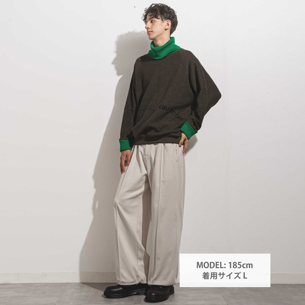 センターステッチカルゼニットトラックパンツ 親子お揃い 大人(140~175cm) グリーン S(140~150cm)