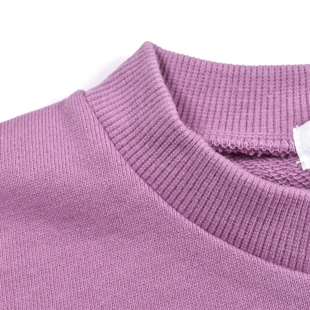 バック プリント 裏毛 トレーナー ワンピース (80~130cm) グレー 90cm