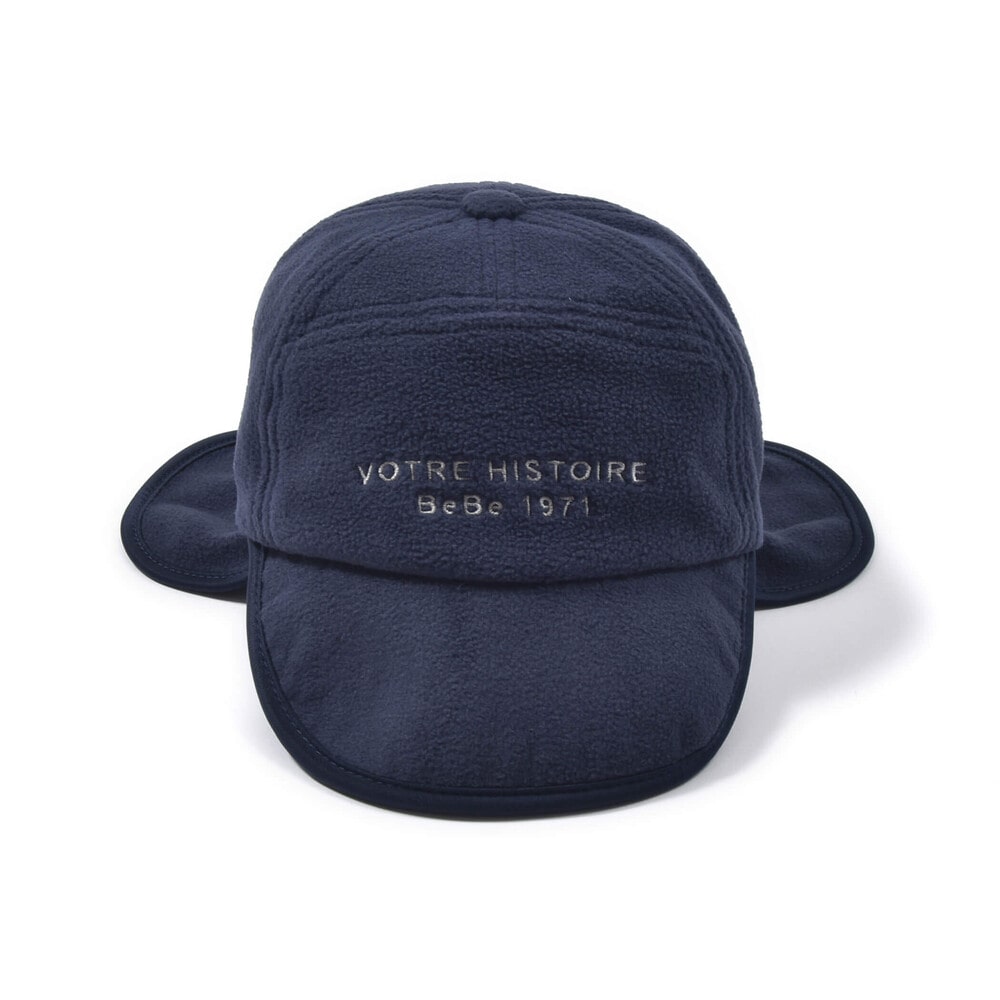 フリースロゴ刺しゅうフライトキャップ(50~54cm) グリーン S(50-52cm)