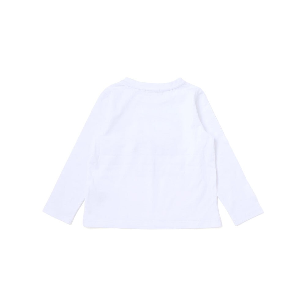 【限定商品】チュールリボンロングTシャツ(95~150cm) ホワイト 95cm
