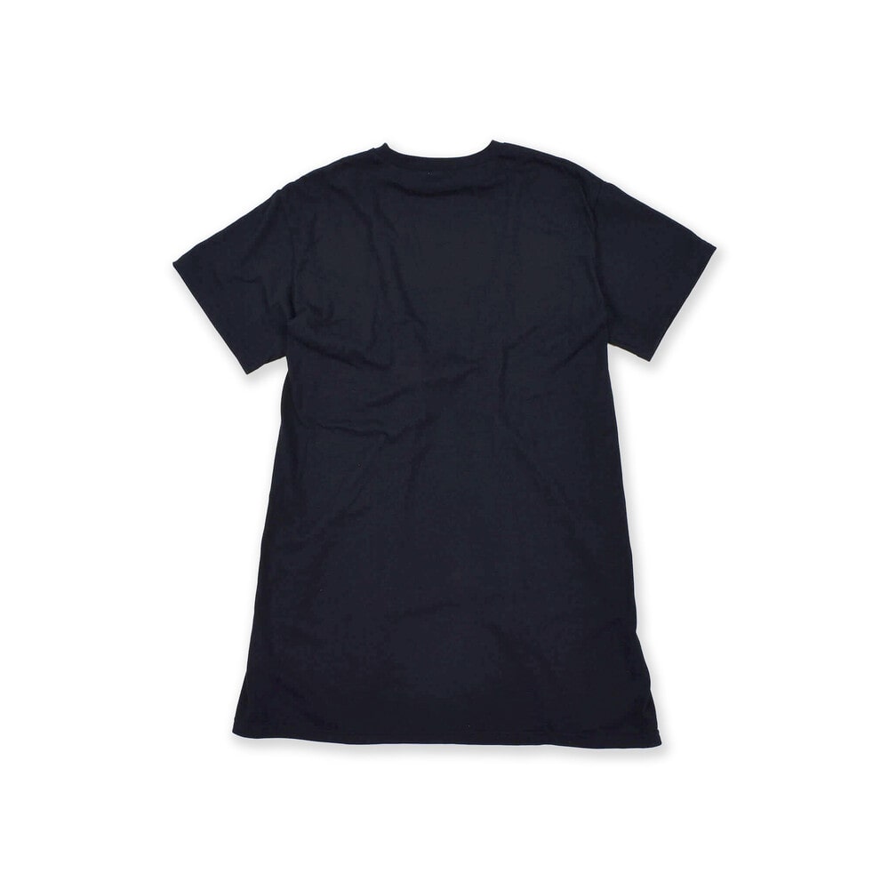 Bebe べべ Bebe Mall Official Online Store ニコ プチ掲載 ウエストマーク ロゴ Tシャツ ワンピース 130 160cm 130cm ブラック ワンピース ベベ モール オフィシャルオンラインストア