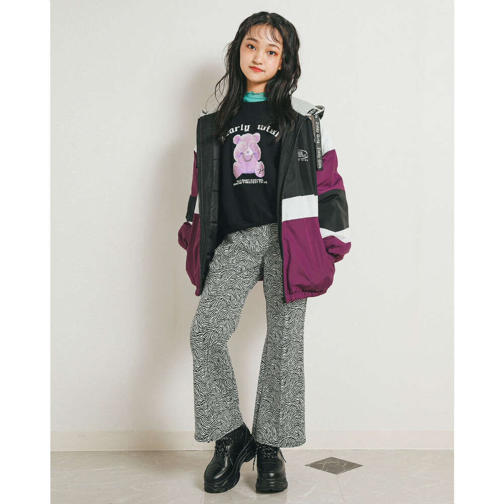 ZIDDY (130~160cm) 配色 切り替え タフタ 中綿 フード ジャケット(130cm グリーン): ジャケット/アウター-子供服べべの公式通販サイト  「BEBE MALL」