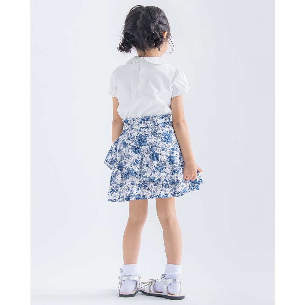 子供用ミニスカート スカート 花柄 150cm - スカート
